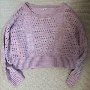 Garage pink sweater, size XS
